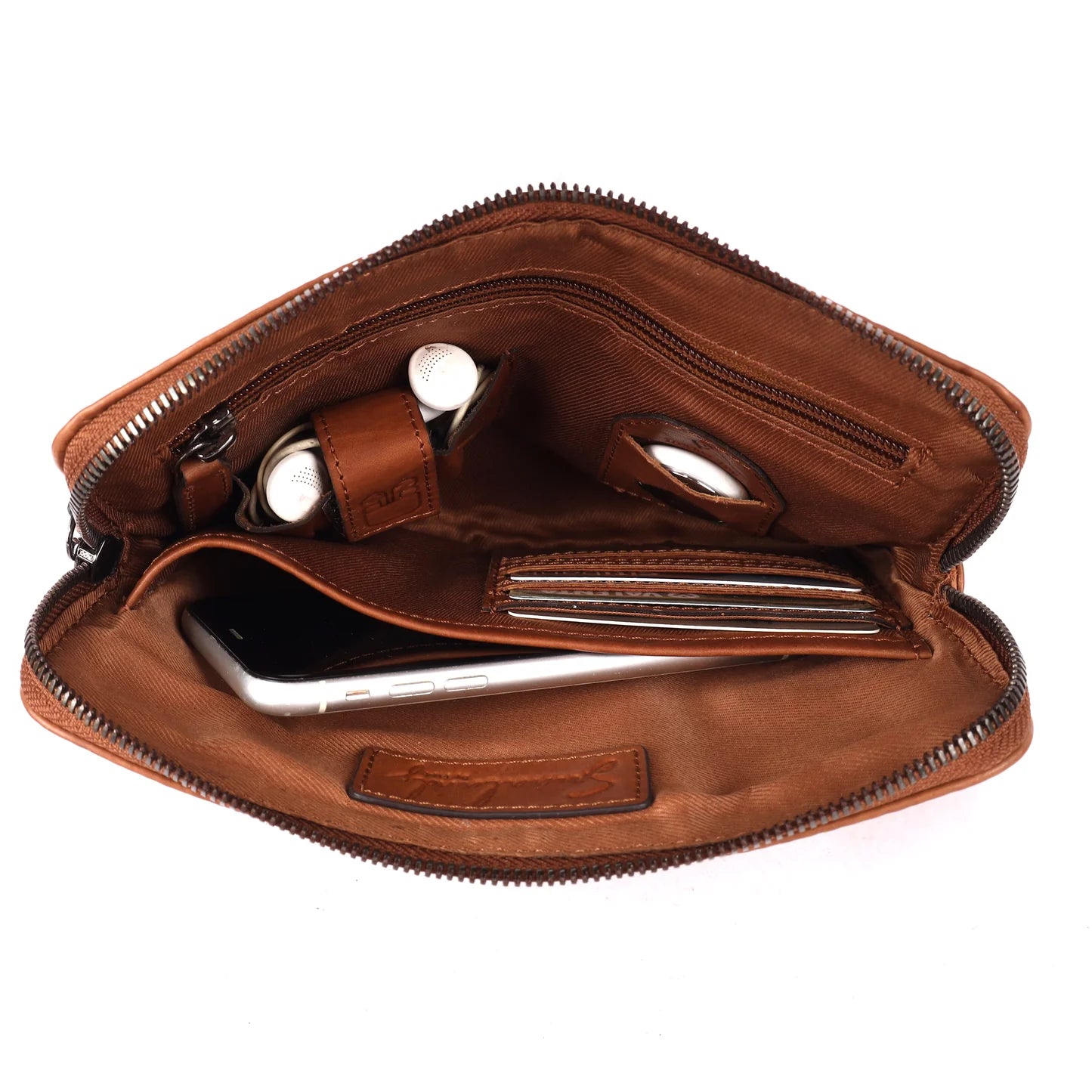 Milano Crossoverväska i skinn