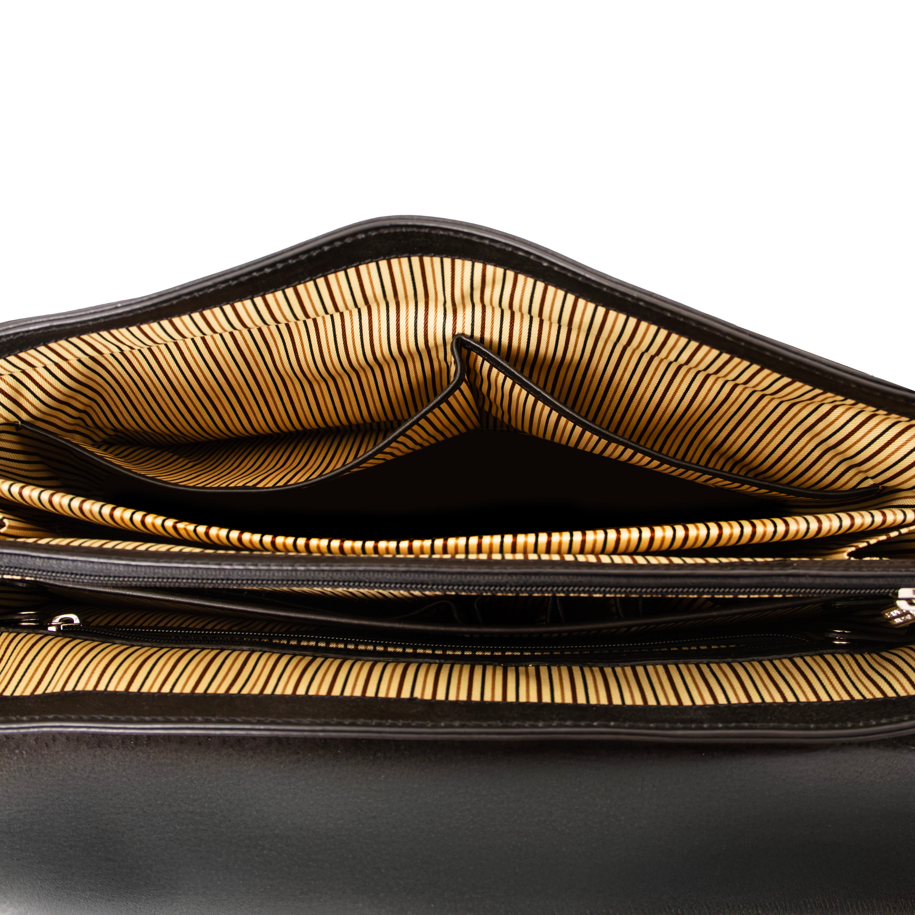 TL SMART Laptop Portfölj i Skinn