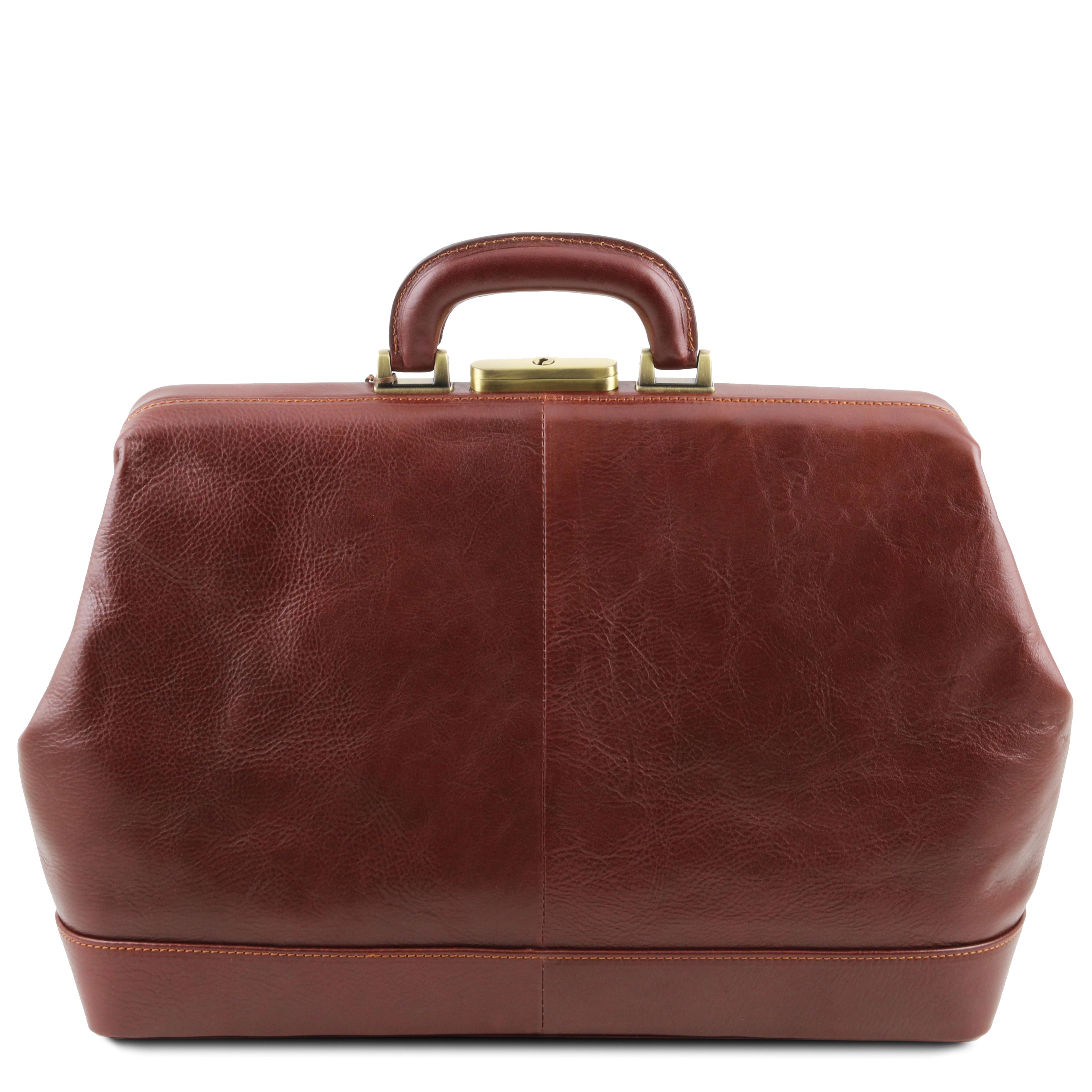 LEONARDO Exklusiv Doktorsväska i Läder - NewBag4you