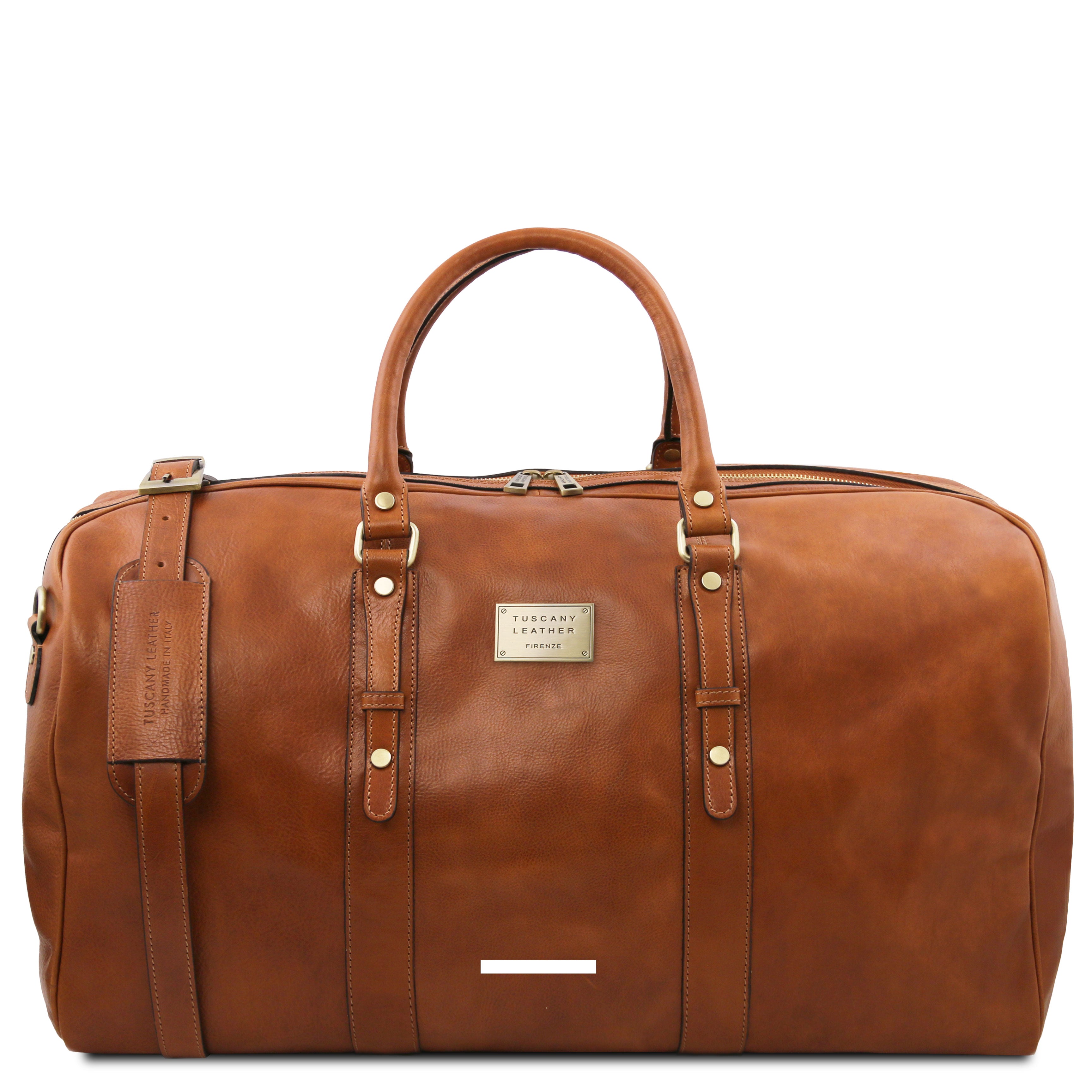 Weekendbag Francoforte i Äkta Italienskt Läder - NewBag4you