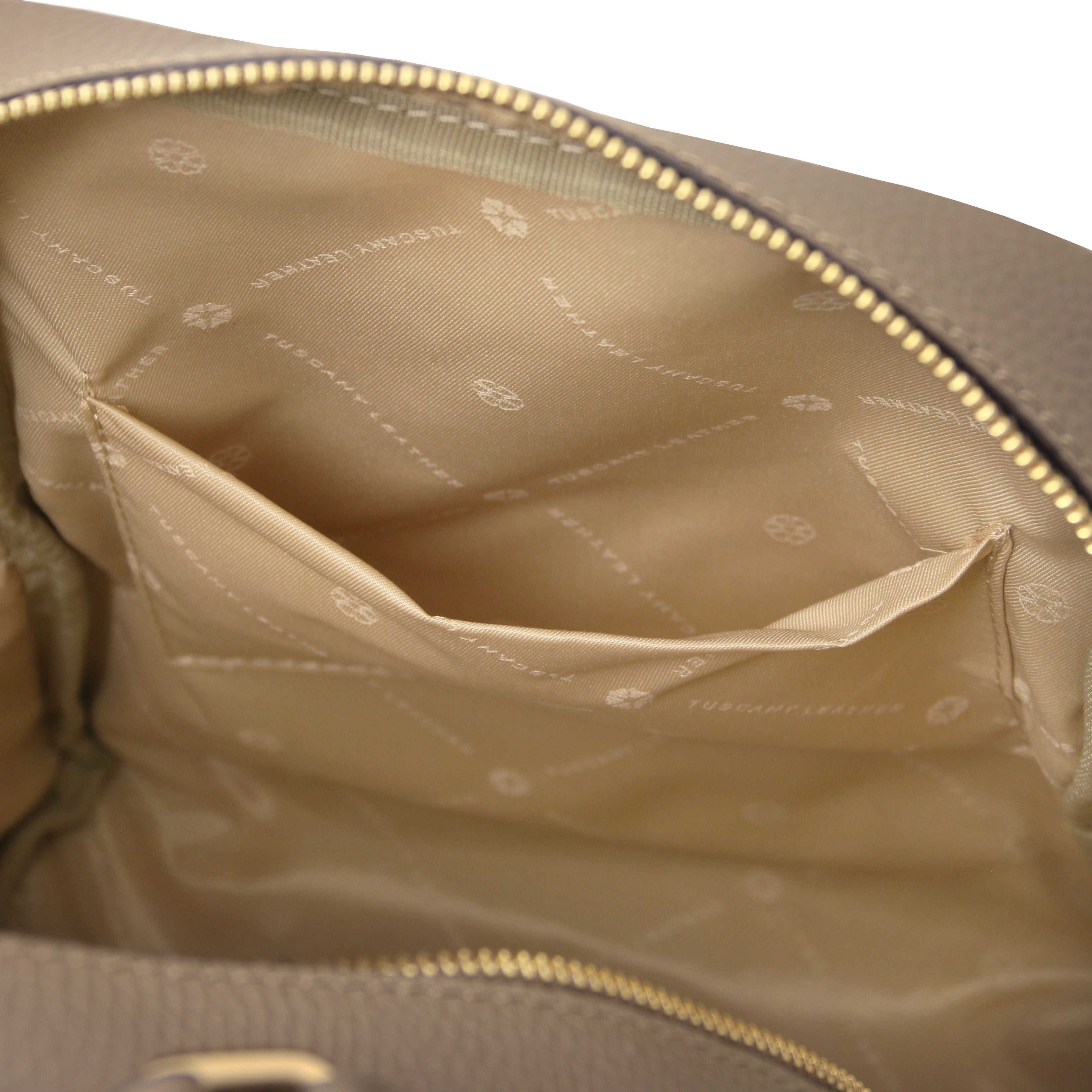 Cityryggsäck i mjukt Läder