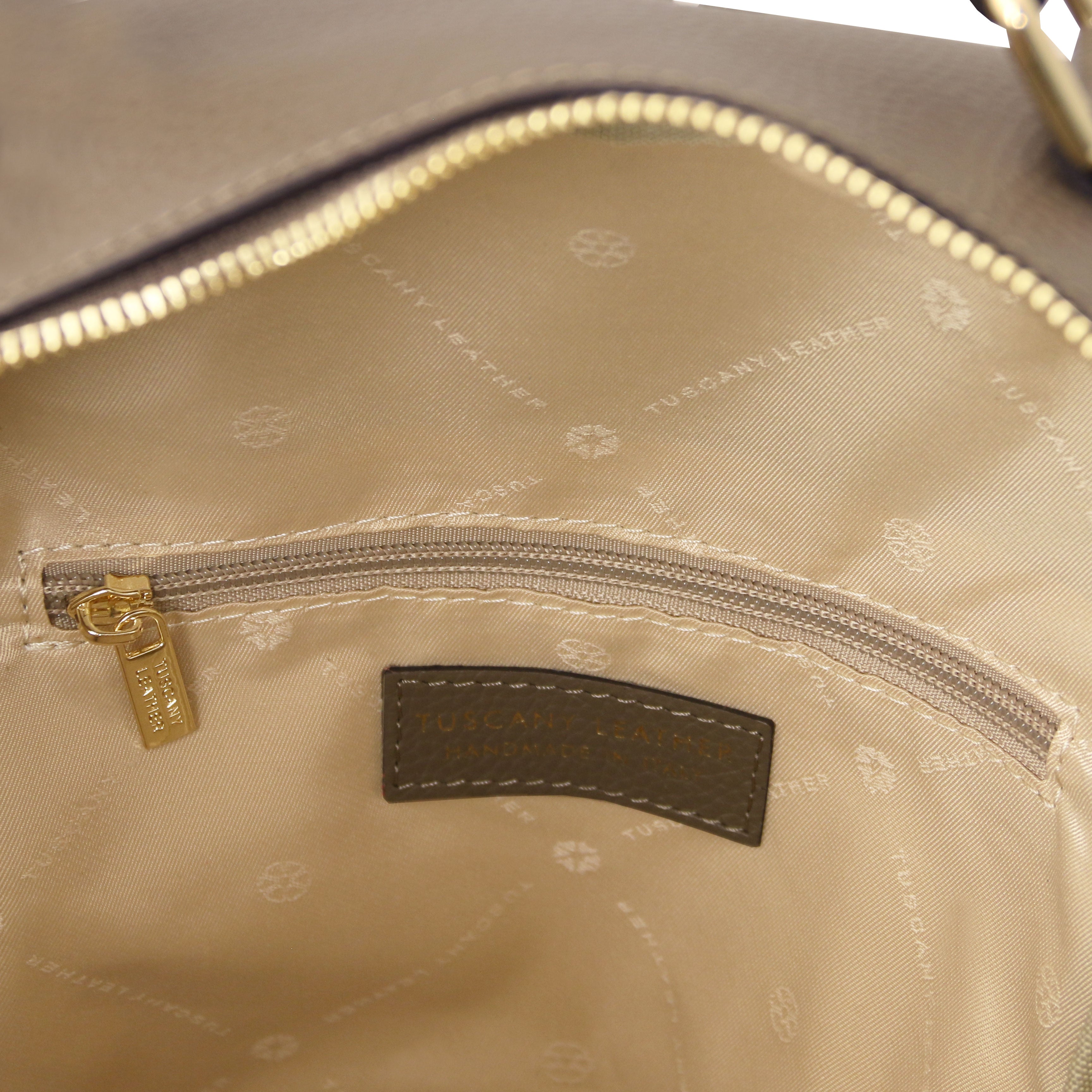 Cityryggsäck i mjukt Läder