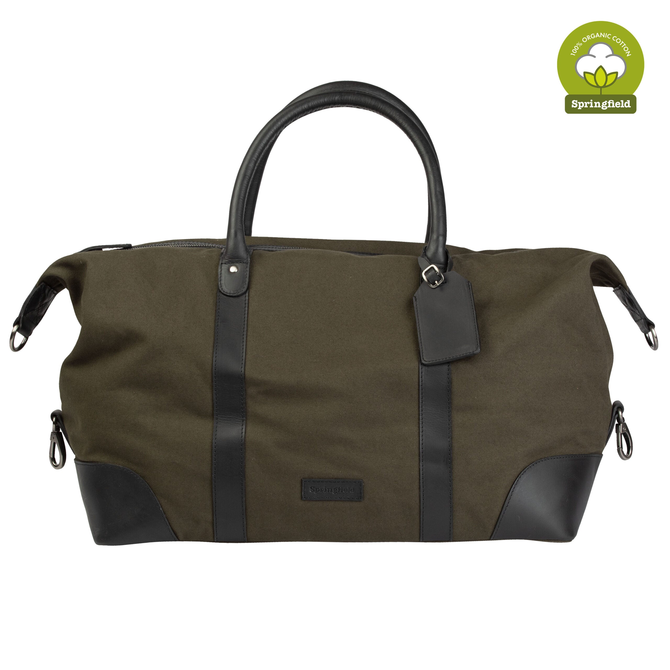 Weekendbag / Sportväska i Canvas och Läder