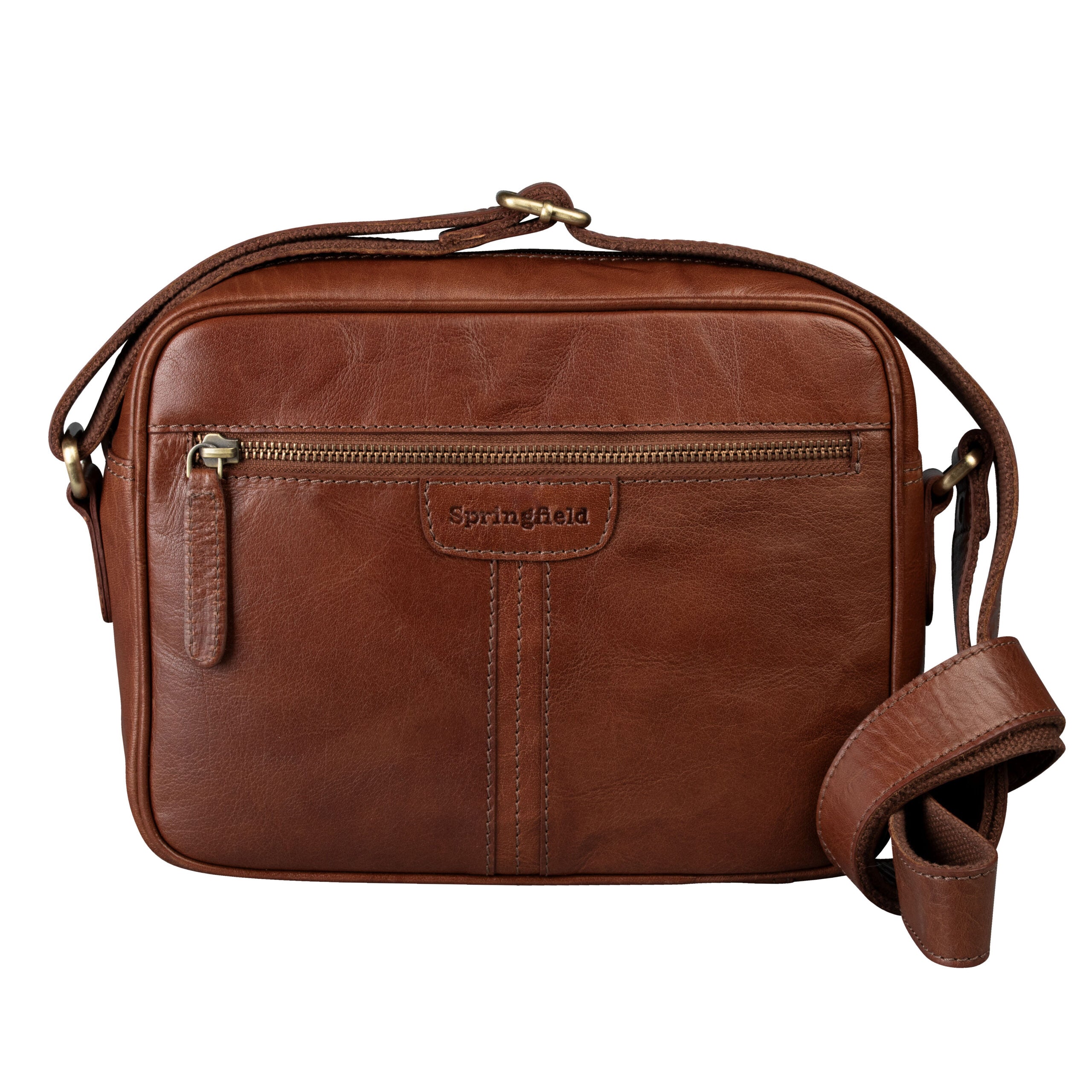 Klassisk Crossbody Skinnväska