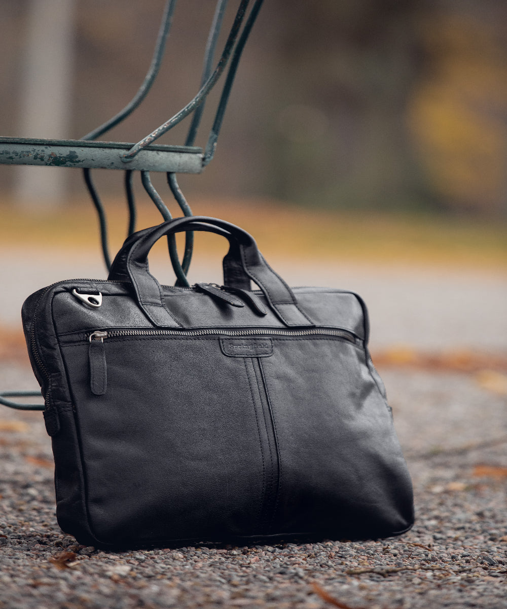 Affärsväska/ Portfölj  i Skinn 14" - NewBag4you