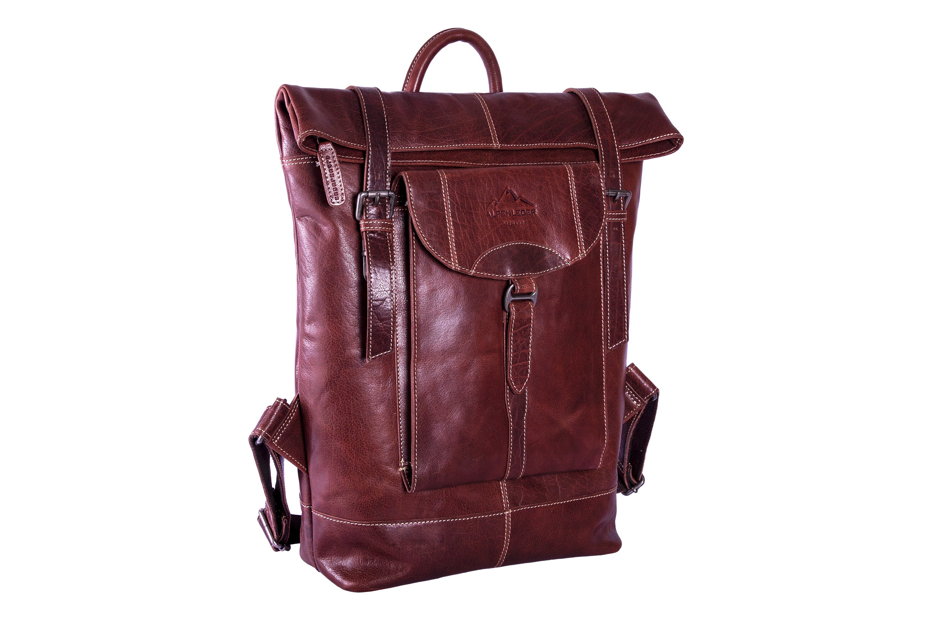 Kurirryggsäck MOUNTAINSIDE i Läder - NewBag4you