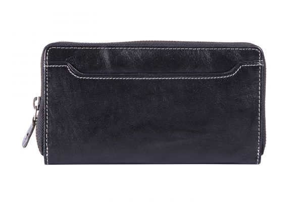 Plånbok EDELWEISS av Läder med RFID skydd - NewBag4you