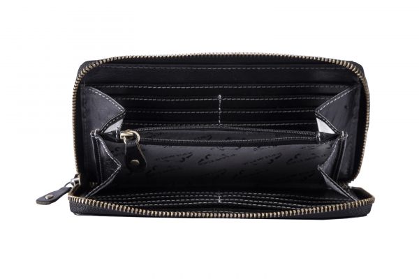 Plånbok EDELWEISS av Läder med RFID skydd - NewBag4you