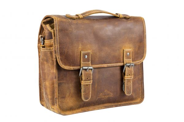 Messenger / Kameraväska TOURER i Läder - NewBag4you