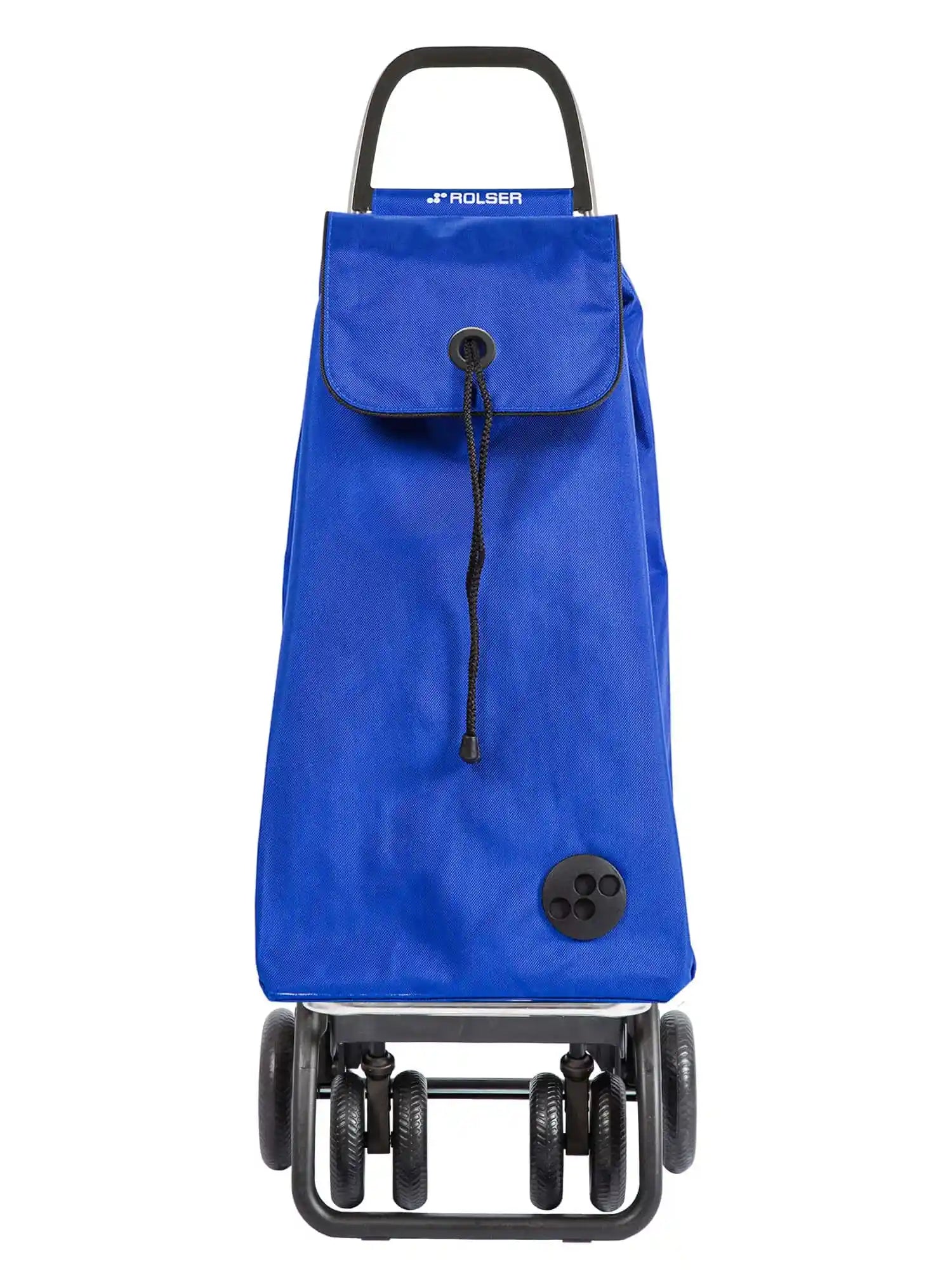 Rolser Shoppingvagn med 4 hjul varav 2 svängbara