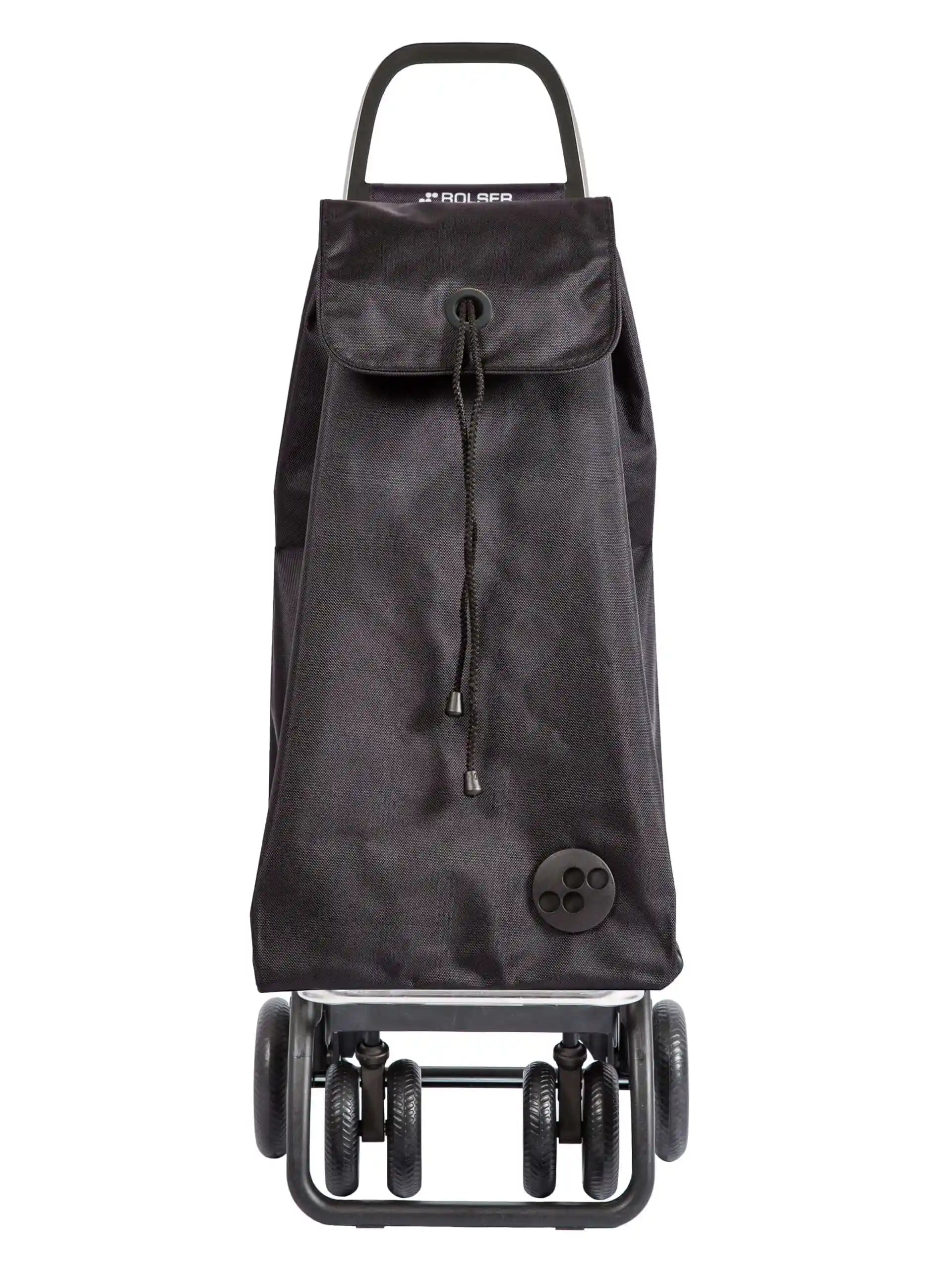 Rolser Shoppingvagn med 4 hjul varav 2 svängbara