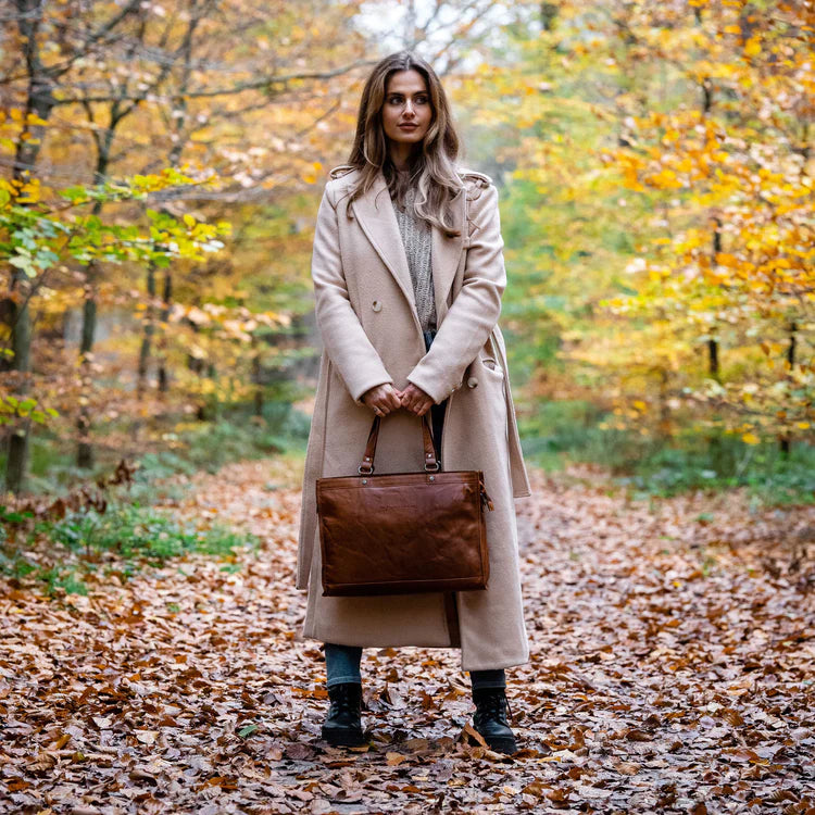 Shoppingväska Stockholm i Läder - NewBag4you