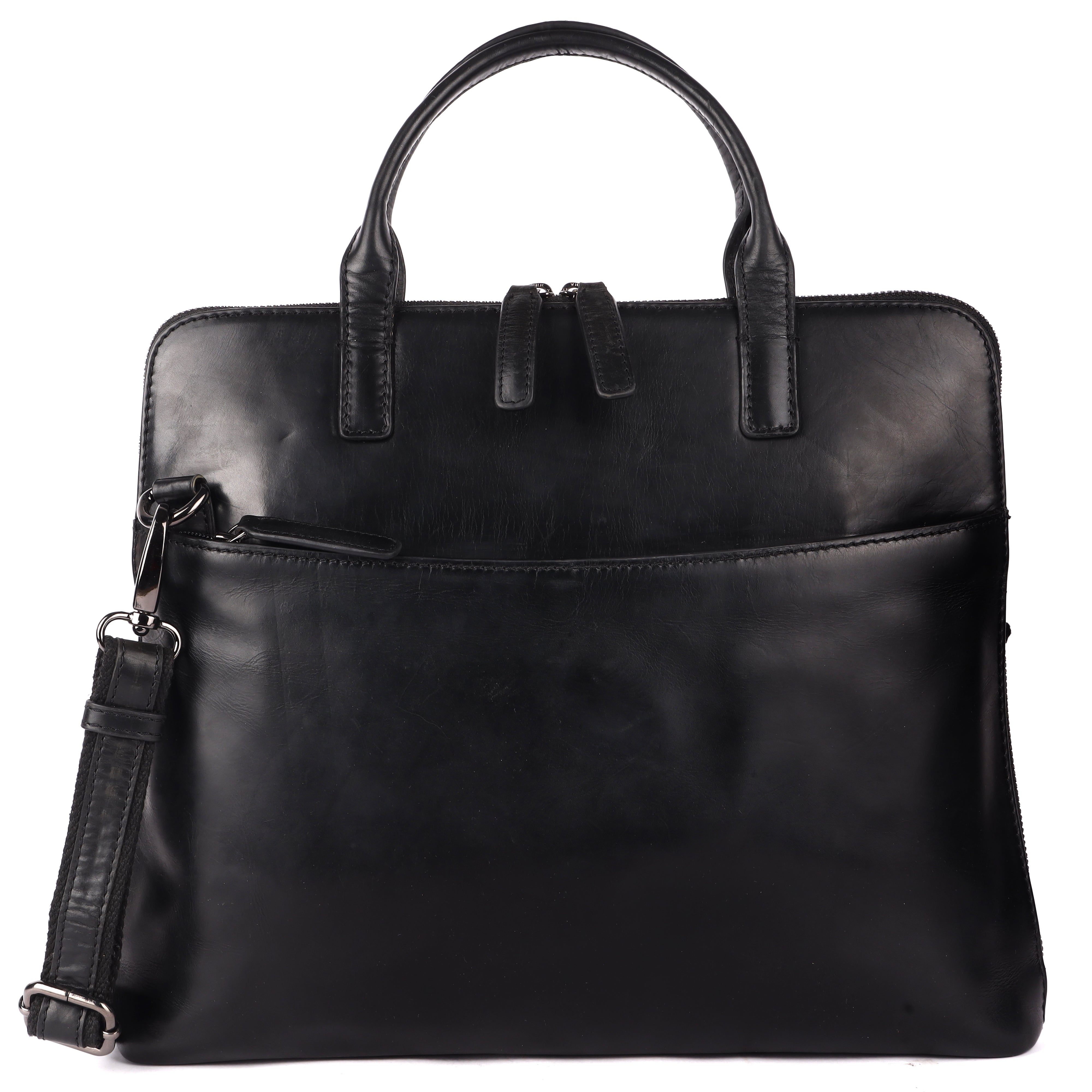 Affärsväska Venedig i skinn 13"