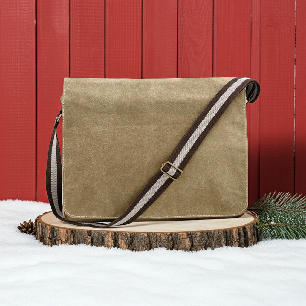 Vintage Canvas Axelväska