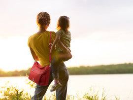 Brenda Axelväska i mjukt läder