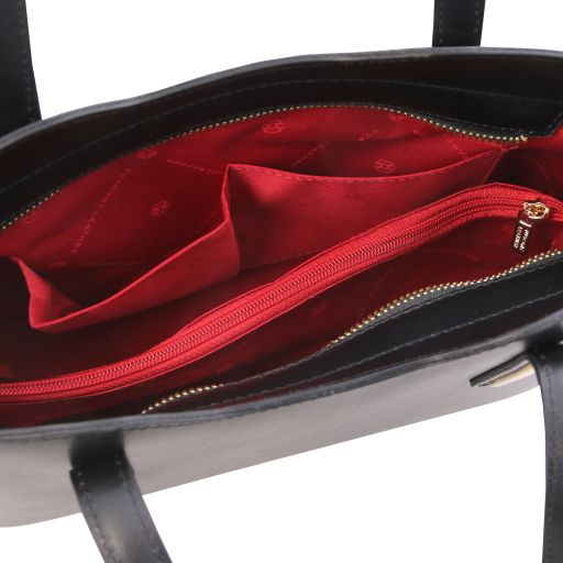 Olimpia - Tote Handväska i läder