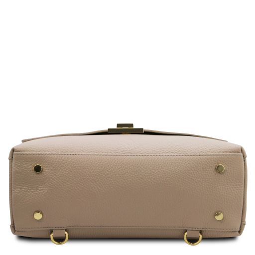 SILENE Ryggsäck / Handväska i Äkta Italienskt Läder