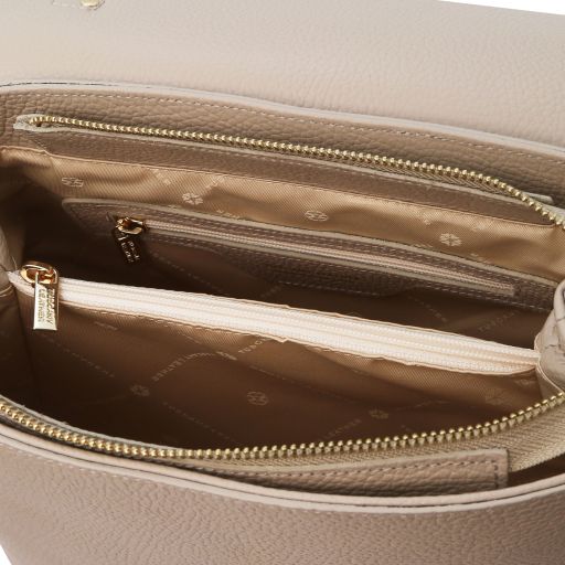 SILENE Ryggsäck / Handväska i Äkta Italienskt Läder