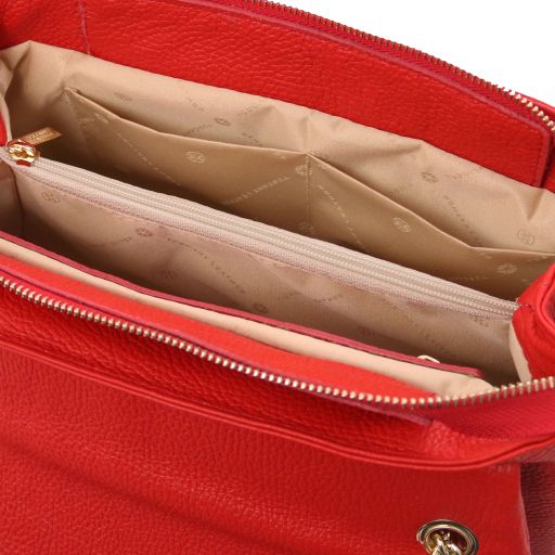 ELETTRA Axelväska i mjukt läder