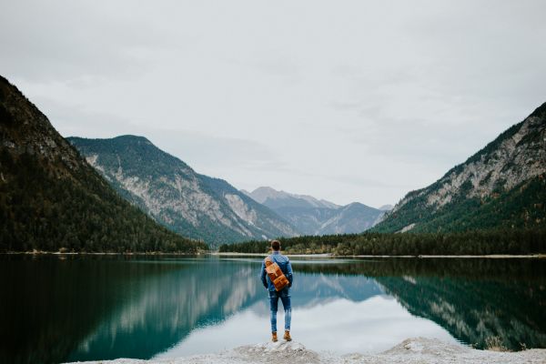 Ryggsäck Enkelrem SCRAMBLER i Läder - NewBag4you