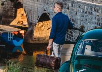 Weekendväska BERGLAUSCH i Läder - NewBag4you