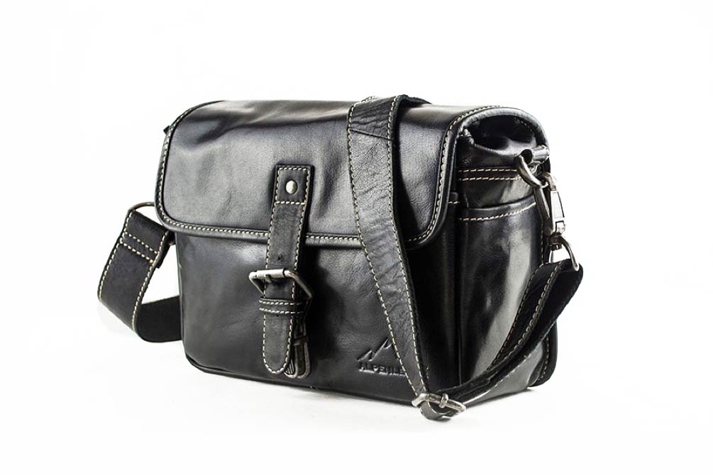 Messenger / Kameraväska CRUISER i Läder - NewBag4you