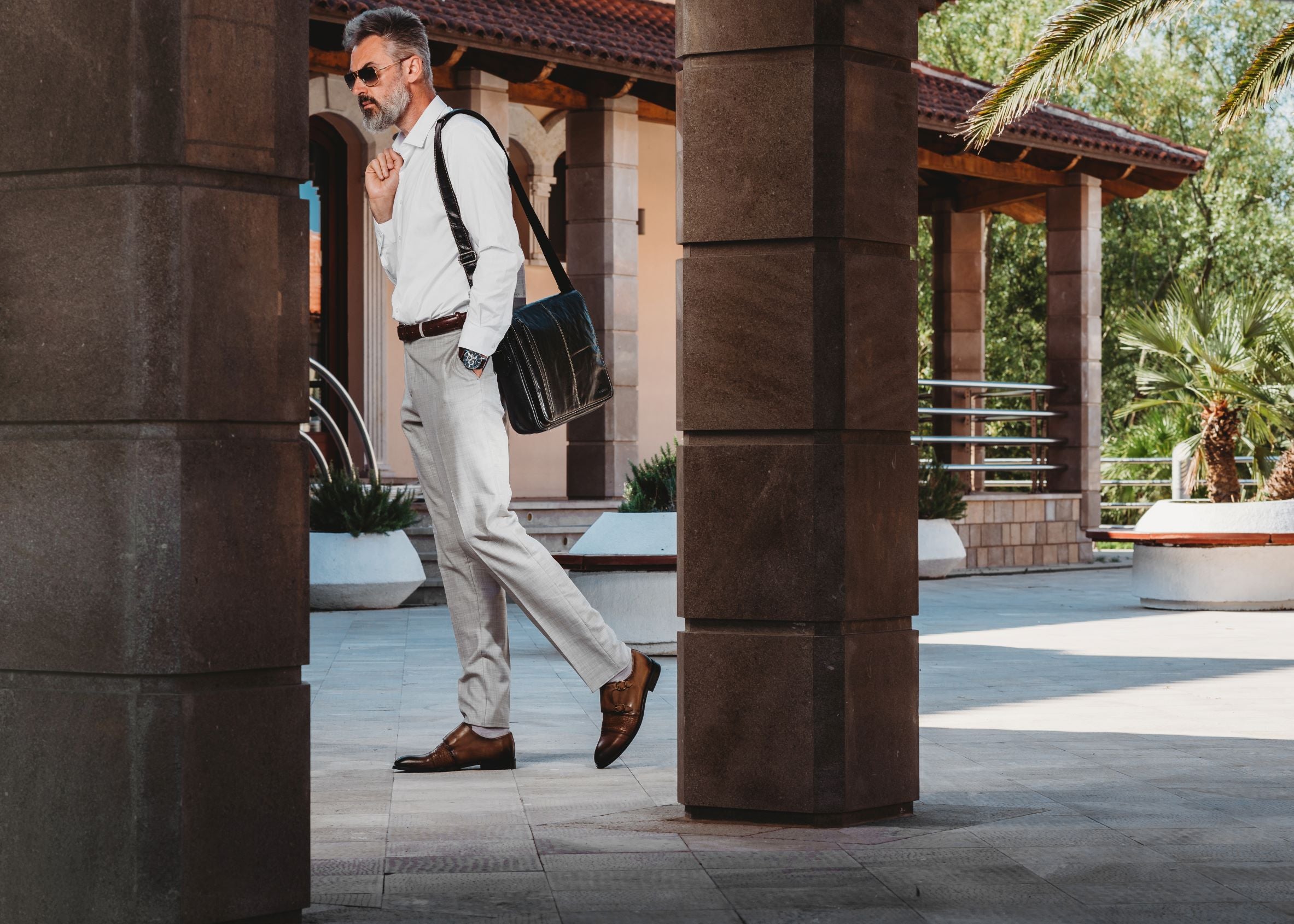 Affärsväska / Portfölj ATLANTA i Läder 15" - NewBag4you