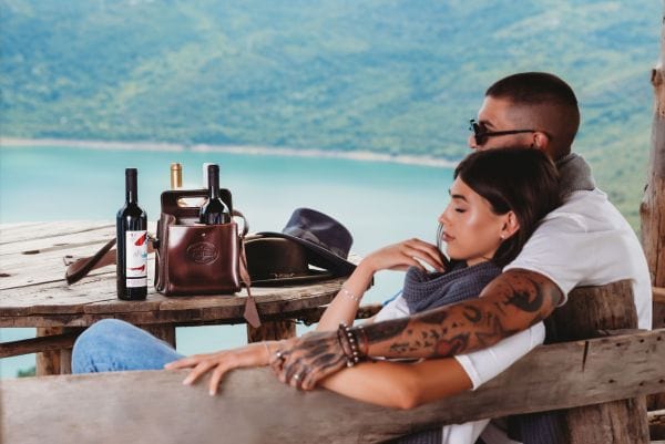 Buteljväska WEINVIERER - NewBag4you