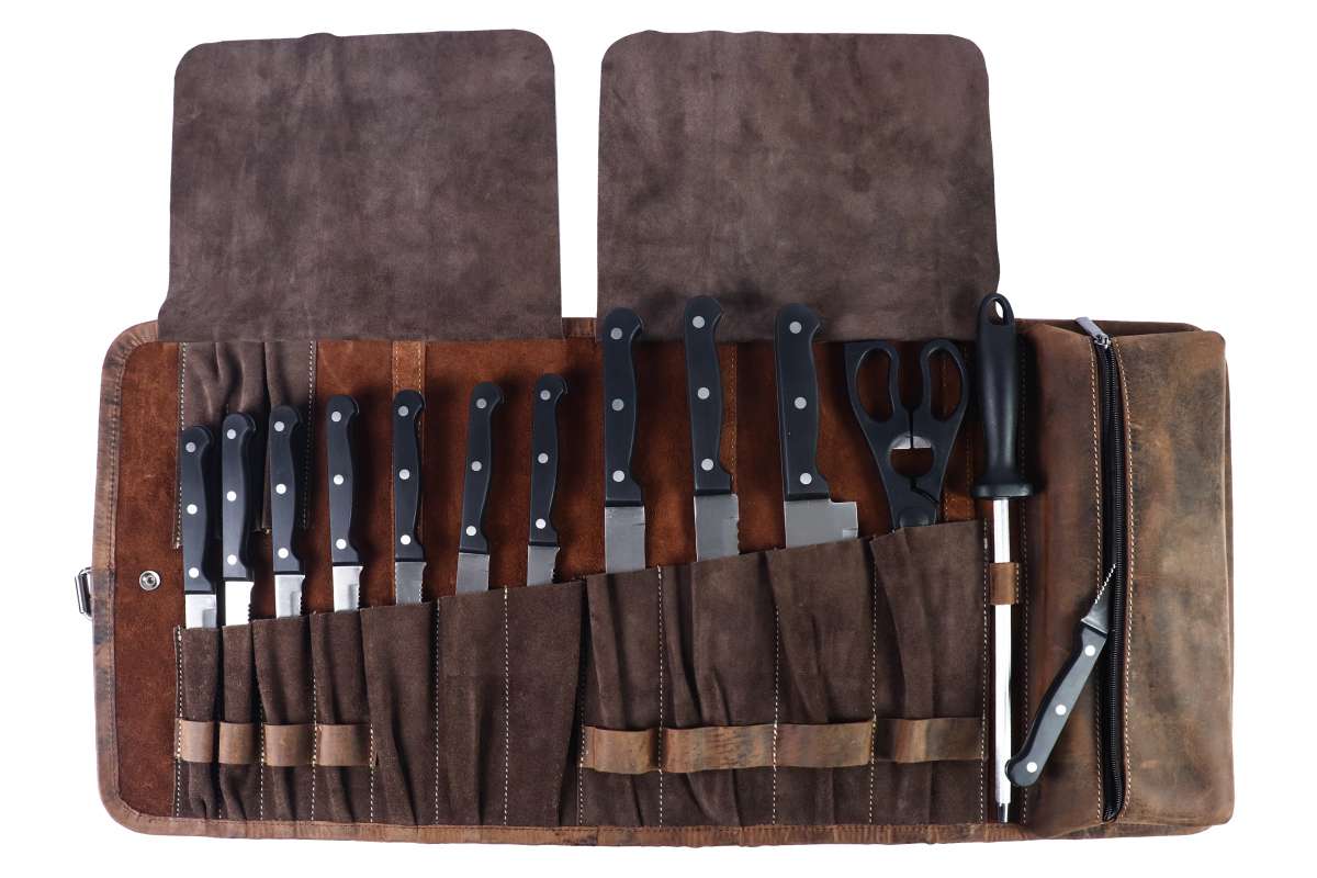 Knivrulle Slaktaren i Läder - NewBag4you