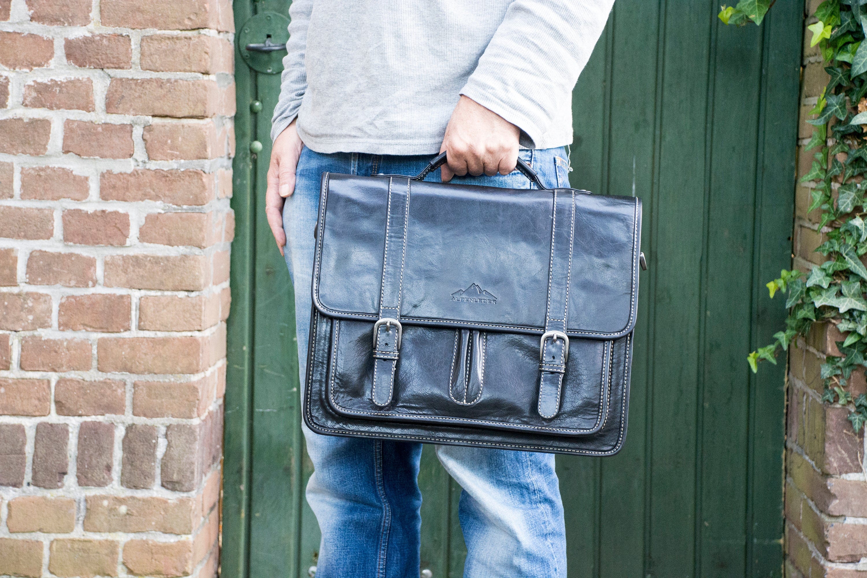 Potfölj Ohio i Läder - NewBag4you