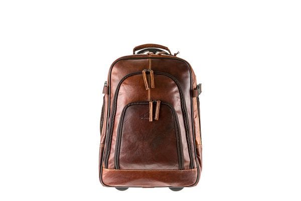 Ryggsäck / Trolley ACHENSEE i Läder - NewBag4you