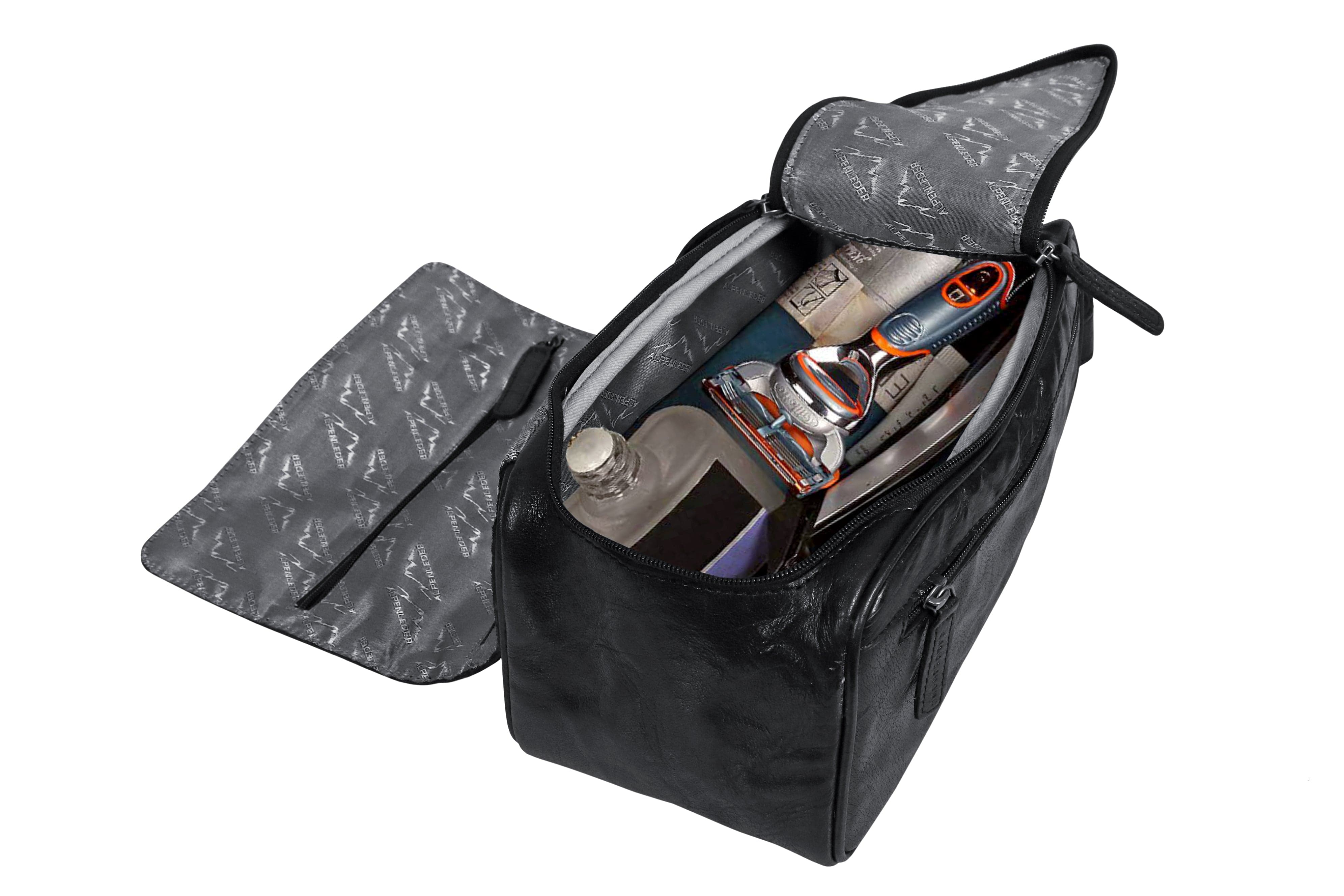 Necessär ROLL UP i Läder - NewBag4you