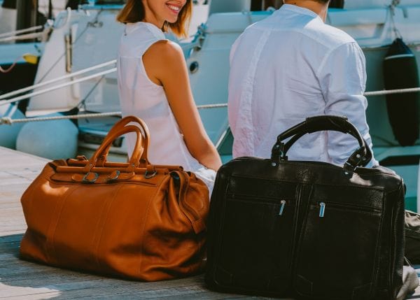 Weekendbag Bologna i Mjukt Läder - NewBag4you