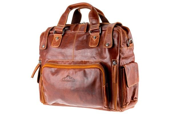 Weekendväska Affärsväska ELBSEE i Läder - NewBag4you