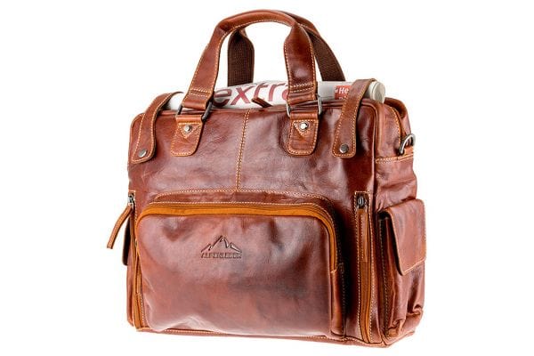 Weekendväska Affärsväska ELBSEE i Läder - NewBag4you