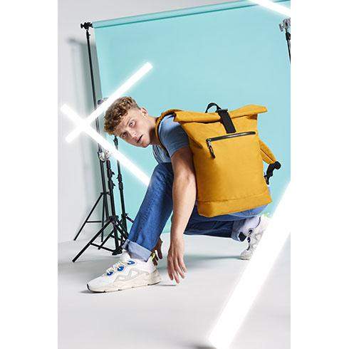 Återvunnen Roll-Top Ryggsäck - NewBag4you