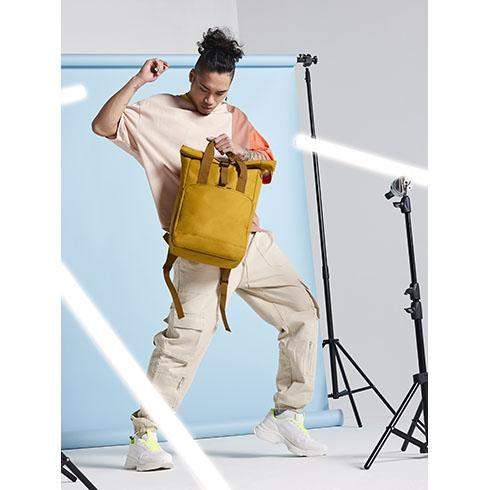 Twin Handle Roll-Top Ryggsäck - NewBag4you