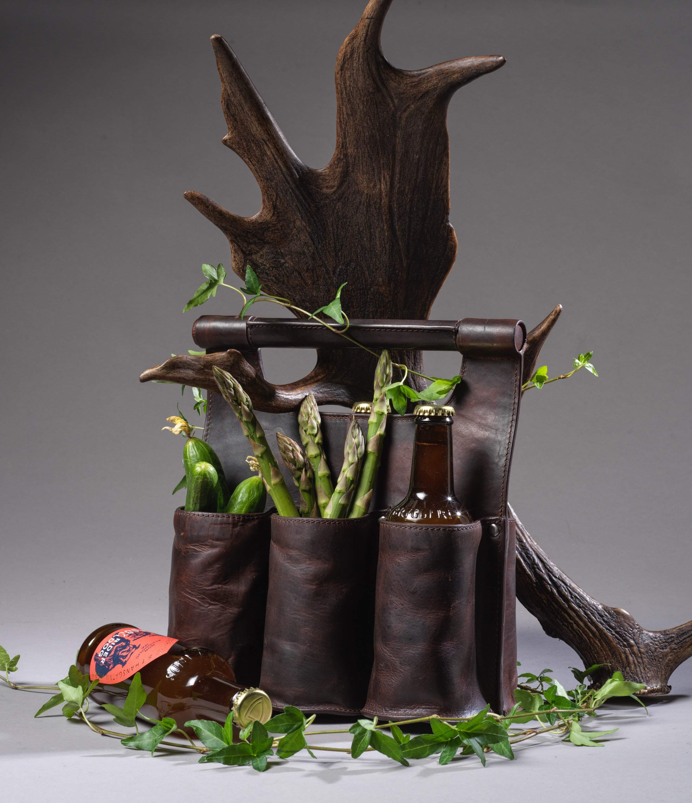 Buteljväska Cab Köket Äkta Skinn - NewBag4you