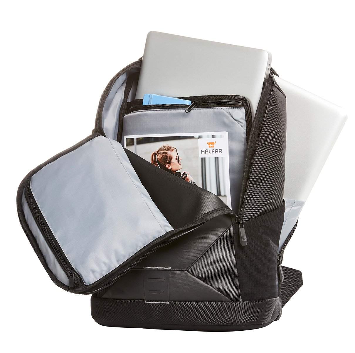 Dataryggsäck Hashtag Svart - NewBag4you