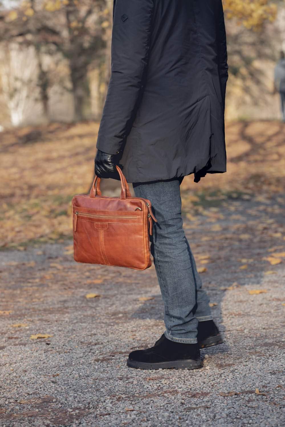 Portfölj Dataväska i Skinn 13" - NewBag4you