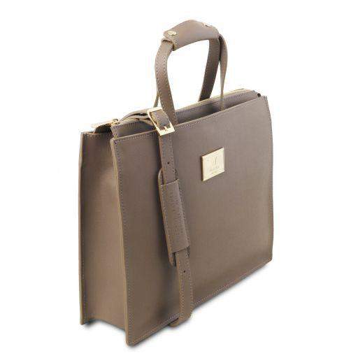 Palermo - Saffiano Läderportfölj 3 fack - NewBag4you