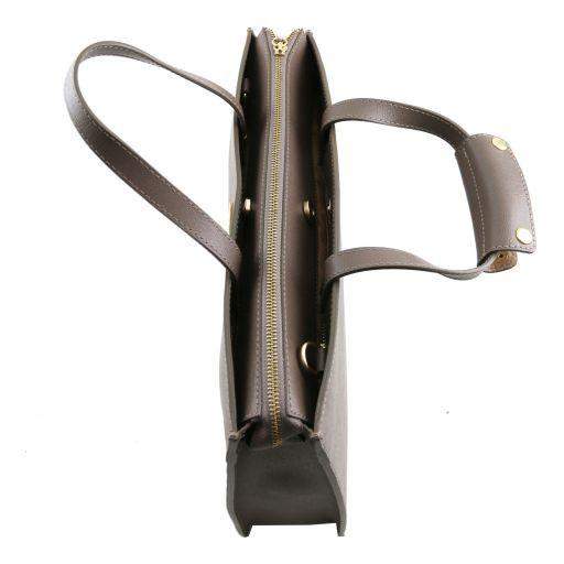 Palermo - Saffiano Läderportfölj 3 fack - NewBag4you