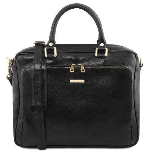 Pisa - Läderportfölj Datorväska - NewBag4you