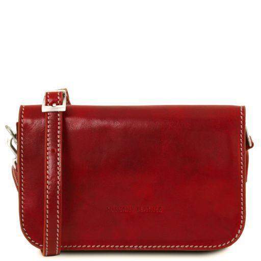 Carmen - Axelväska i Läder med lock - NewBag4you