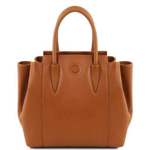 Tulipan -Shopping /  Läderhandväska - NewBag4you