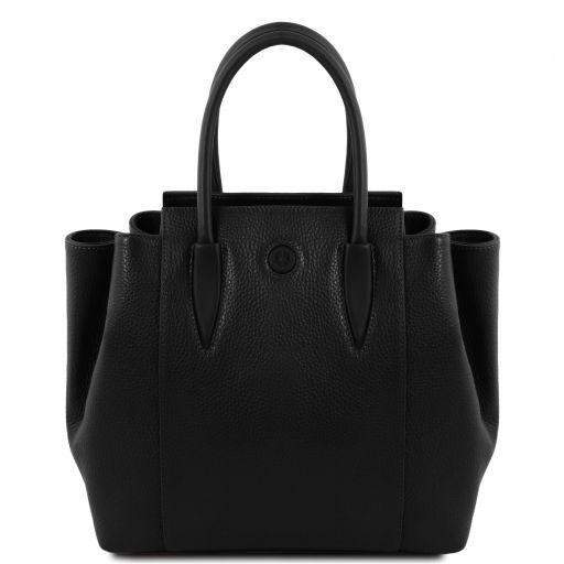 Tulipan -Shopping /  Läderhandväska - NewBag4you