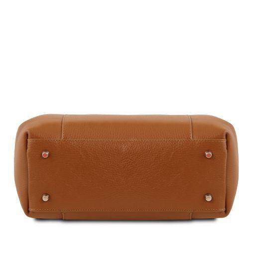 Tulipan -Shopping /  Läderhandväska - NewBag4you