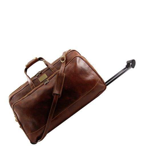 Bora Bora - Trolleyväska av läder - Liten storlek - NewBag4you